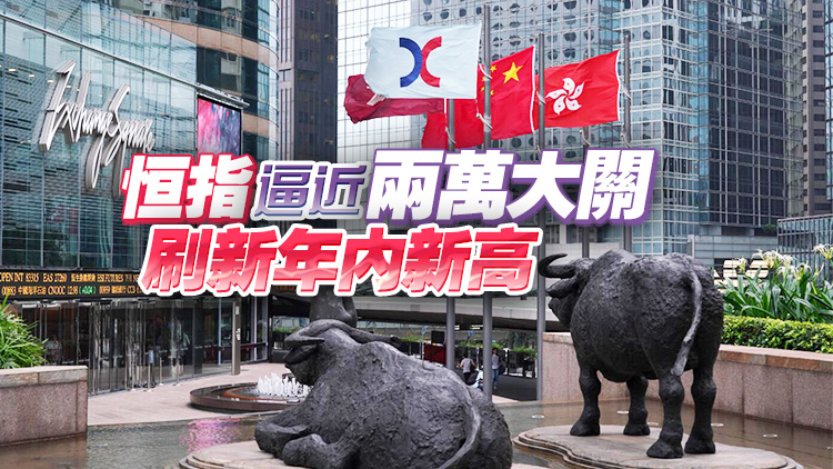 【收市盤點】港股急升近800點穿19900  內(nèi)房爆升