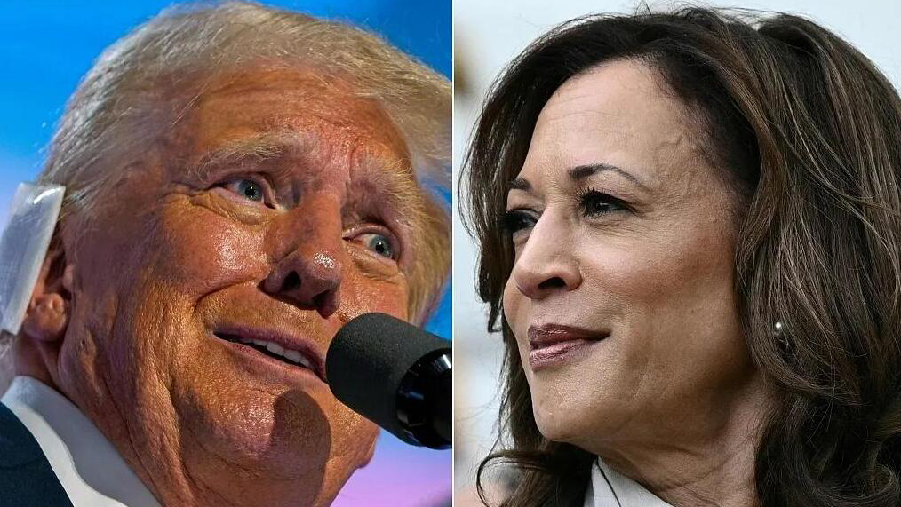 ?？怂剐侣劽裾{(diào)：特朗普在全美支持率50% 領(lǐng)先於賀錦麗的48%