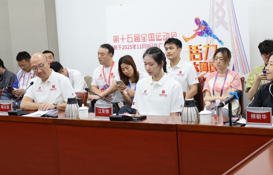 廣州地區(qū)第十三屆中外友人運(yùn)動(dòng)會(huì)開幕 江旻憓：期待十五運(yùn) 將以新角色參與全運(yùn)會(huì)