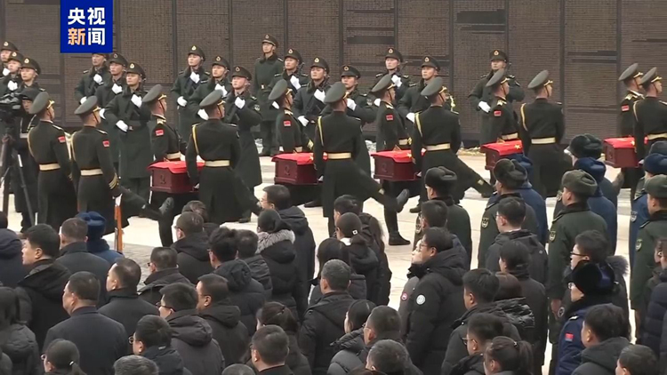 有片 | 山河無(wú)恙 英魂安息！43位志願(yuàn)軍烈士在瀋陽(yáng)安葬