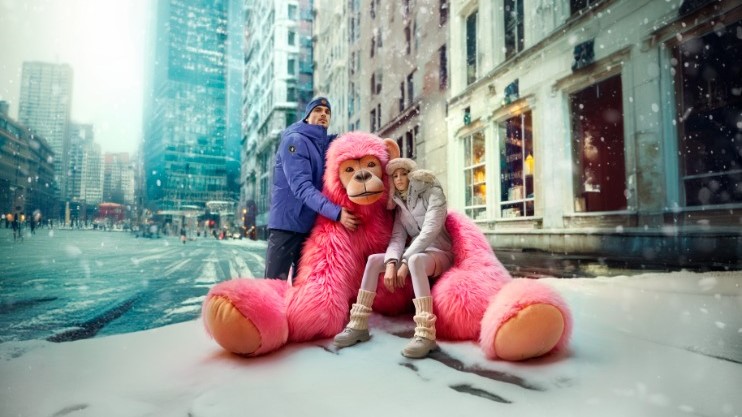 【時(shí)尚】戶外服裝品牌全新系列 環(huán)保鮮豔羽絨外套 