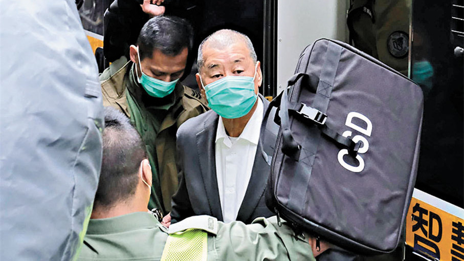 黎智英案丨被告聲稱(chēng)不關(guān)心美國(guó)涉港法案 法官質(zhì)疑：令人難以置信