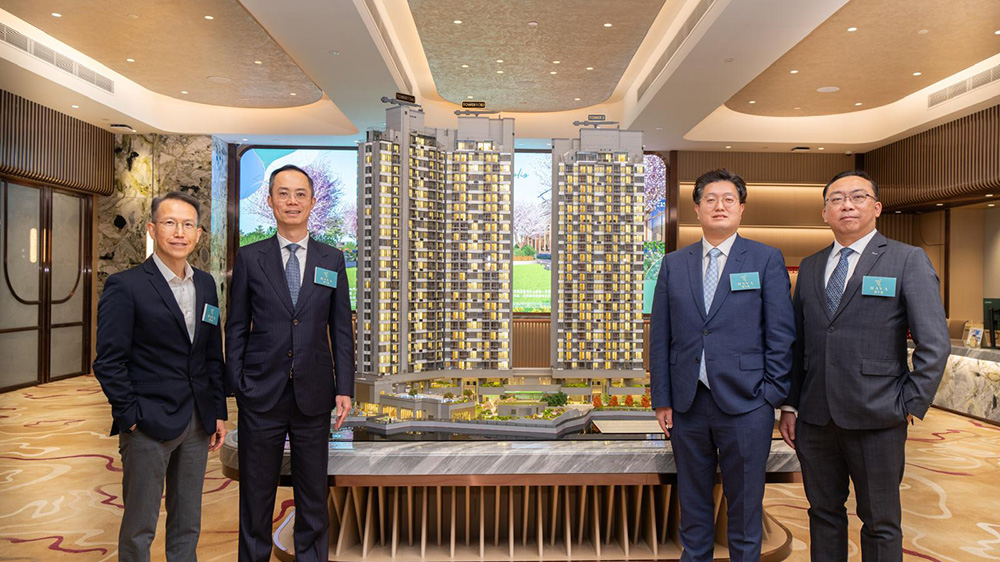 【港樓】嘉里朗天峰短期開價月內(nèi)推出 今年推5盤涉4200伙