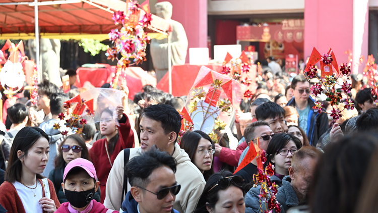 政府總結(jié)內(nèi)地春節(jié)黃金周 錄得140萬人次旅客訪港