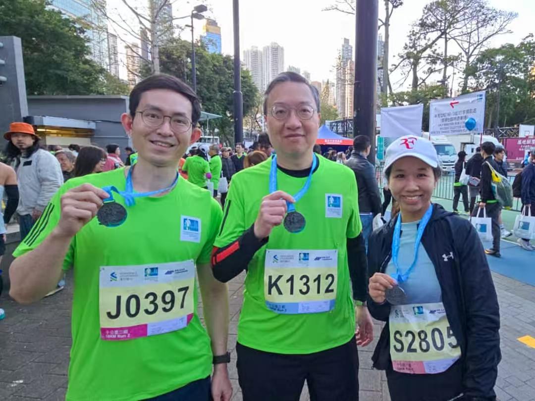 林定國(guó)跑渣馬 稱以參與為目標(biāo) 