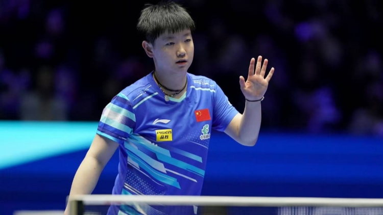 有片｜乒乓球亞洲杯：中國隊首戰(zhàn)告捷 孫穎莎3:0橫掃對手簡彤娟