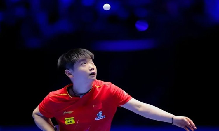 第34屆乒乓球亞洲杯第三輪 孫穎莎等晉級(jí)16強(qiáng)