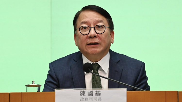 財(cái)政預(yù)算案｜陳國基：預(yù)算案全面穩(wěn)健及務(wù)實(shí) 著力管控公共開支並適度開源