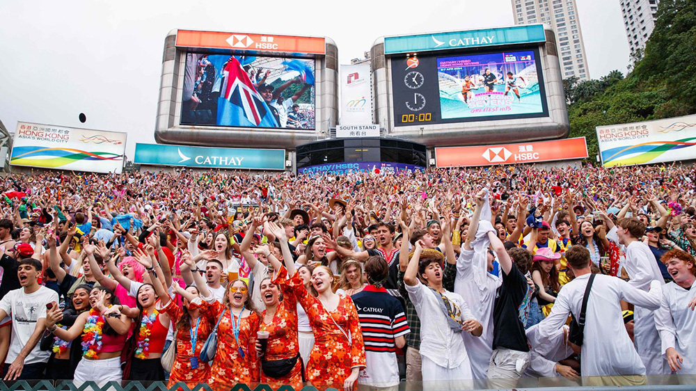香港七欖新設(shè)球迷村 提供娛樂節(jié)目 增添派對氣氛