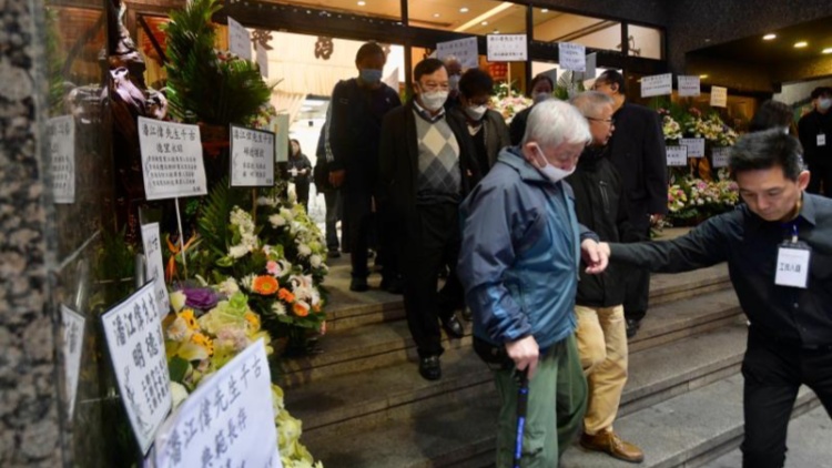 工聯(lián)會(huì)前理事長(zhǎng)潘江偉出殯