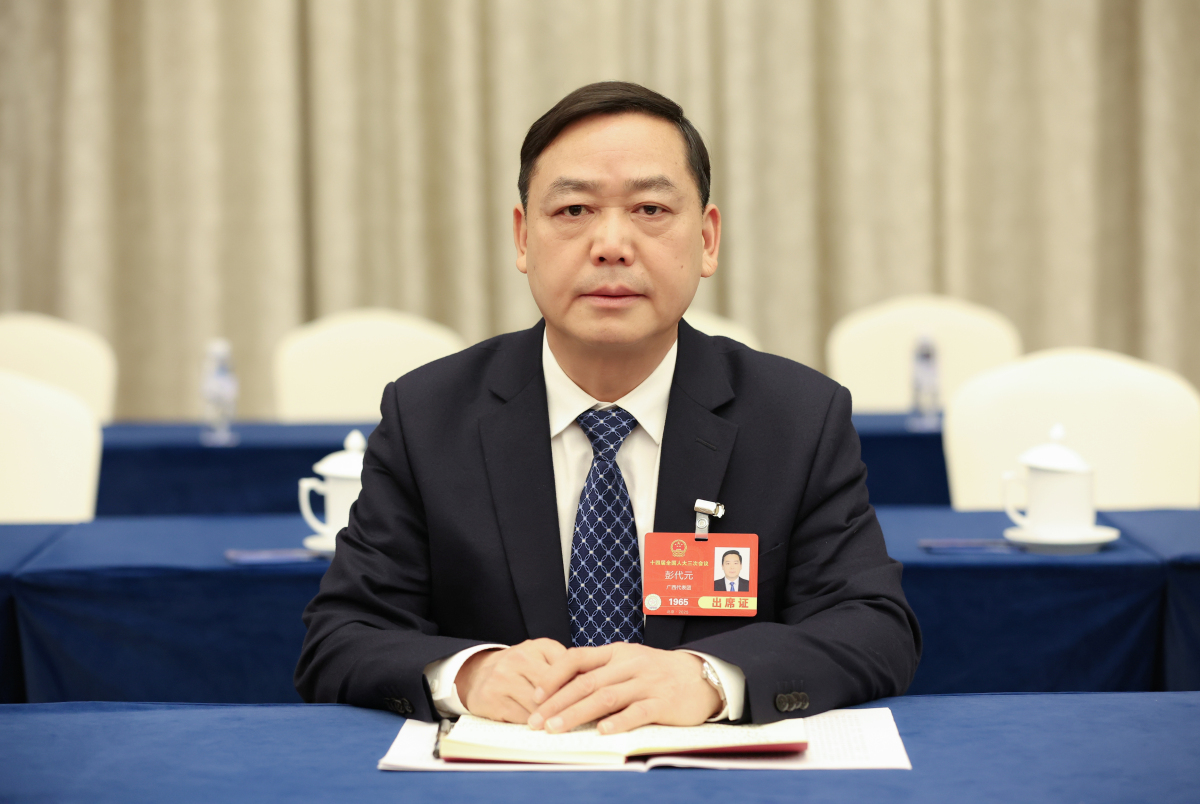 全國人大代表、賀州市市長彭代元：融入大灣區(qū)再提速