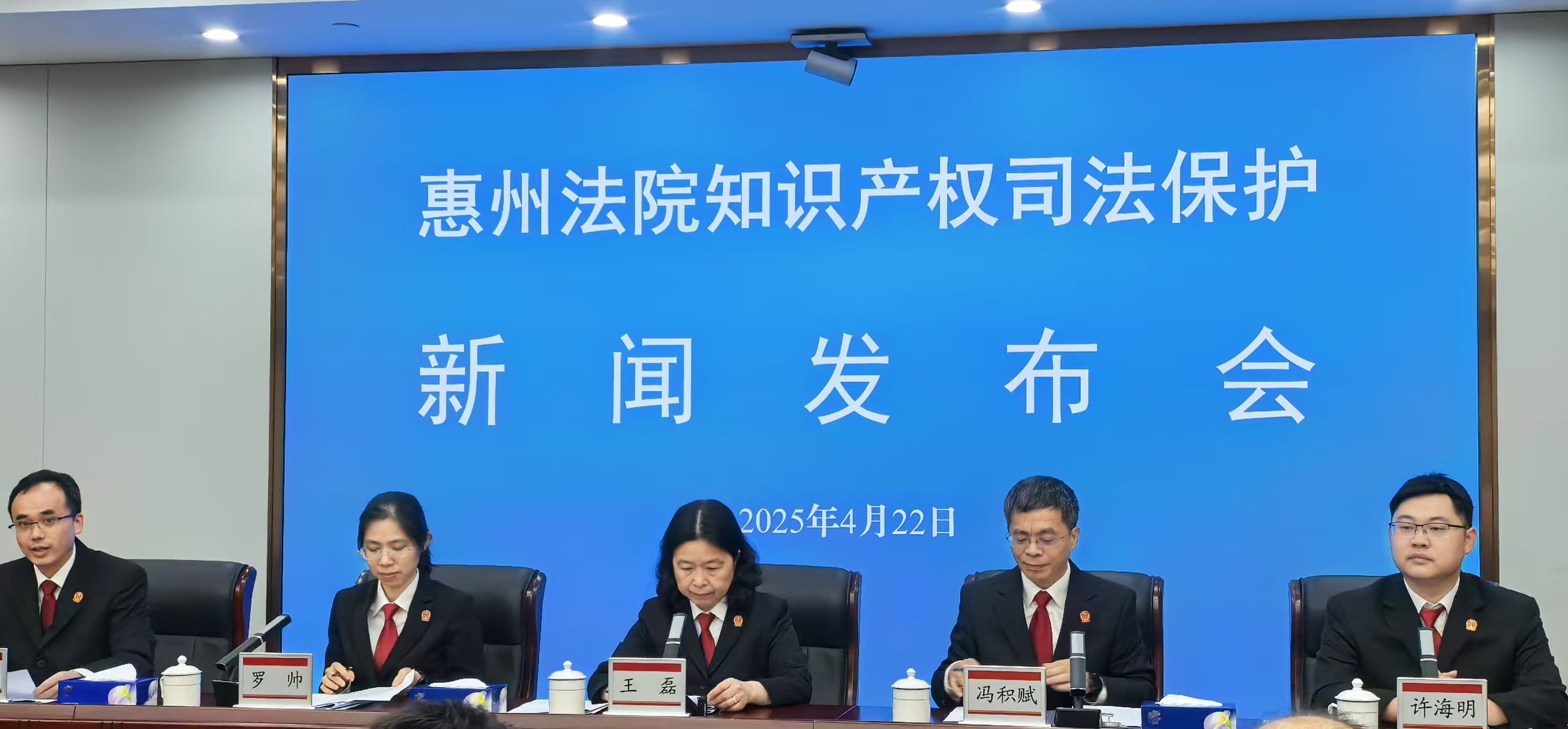 2024年惠州法院審結(jié)知識(shí)產(chǎn)權(quán)案1040件