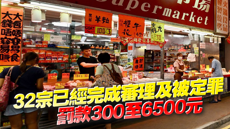店舖阻街罰款提高至6000元 截至今年3月發(fā)近1600張告票 檢控36宗