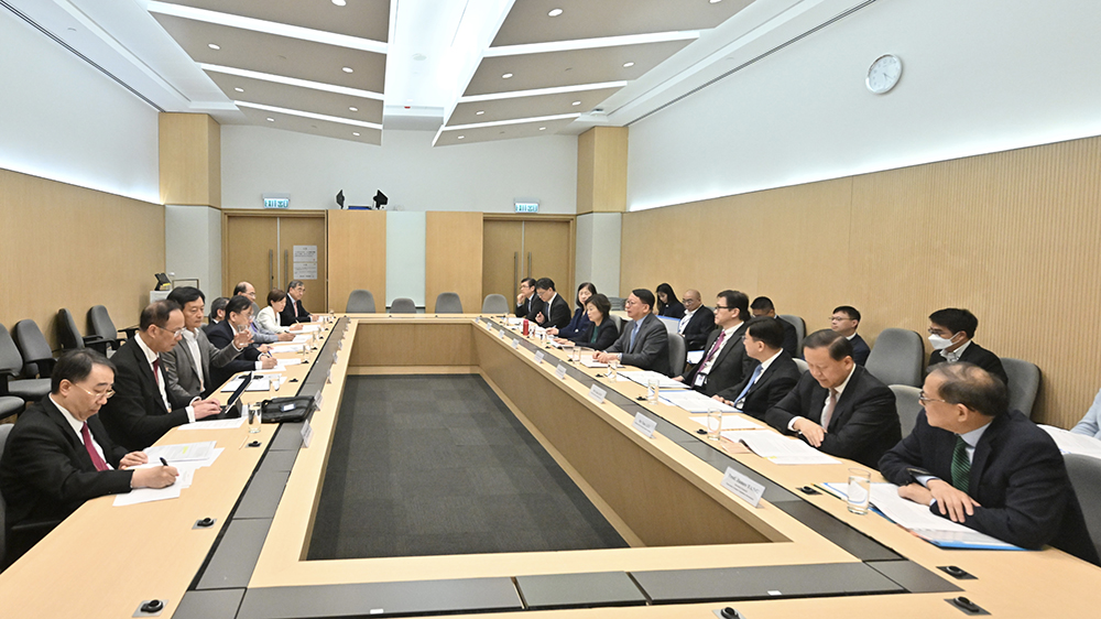 陳國(guó)基偕三局長(zhǎng)與八所大學(xué)校長(zhǎng)會(huì)面 交流推進(jìn)教育科技和人才一體化融合發(fā)展