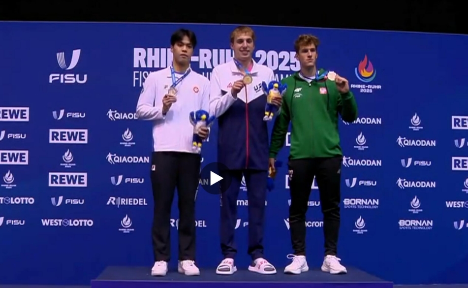 麥?zhǔn)丽来筮\(yùn)200蛙破港績(jī)奪銀