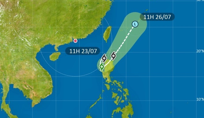 天文臺料呂宋附近熱帶低氣壓對本港直接威脅不大