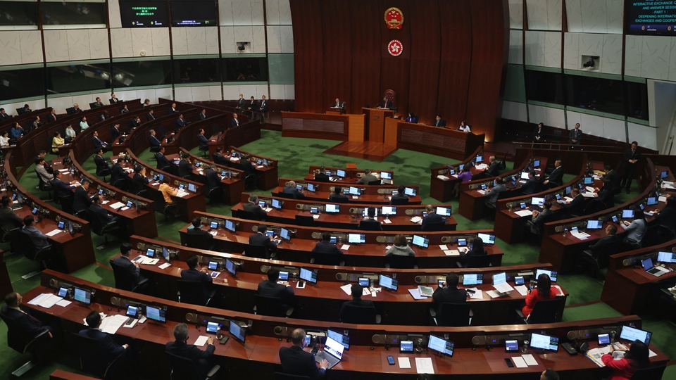 【來論】立法會規(guī)範(fàn)議員議會秩序與國家忠誠