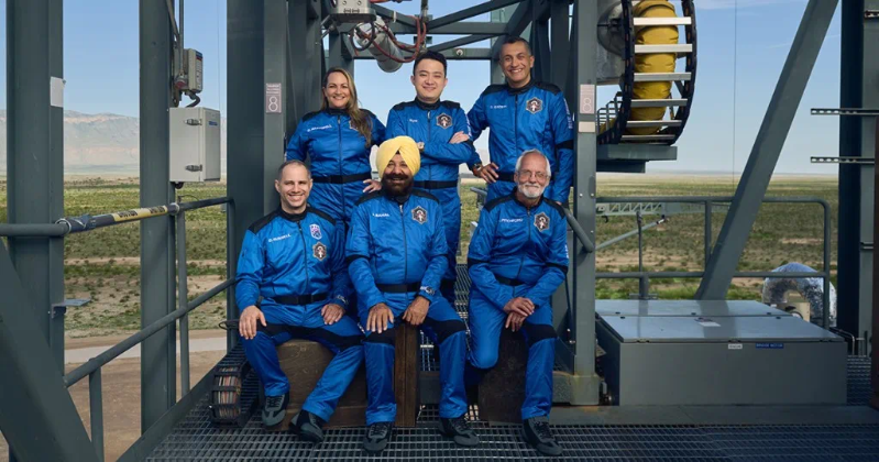 孫宇晨搭乘「藍色起源」安全返航！豪擲2800萬美元體驗10分14秒太空飛行