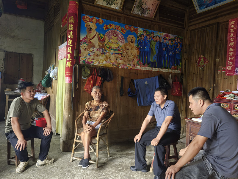 皖歙縣獅石：勠力推動「訪企入村」走深走實