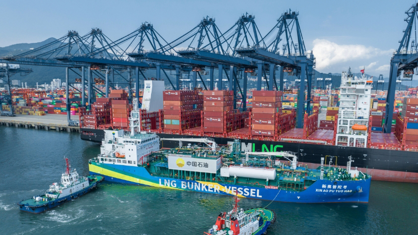 前7月鹽田港加注保稅LNG增長(zhǎng)161.4 %