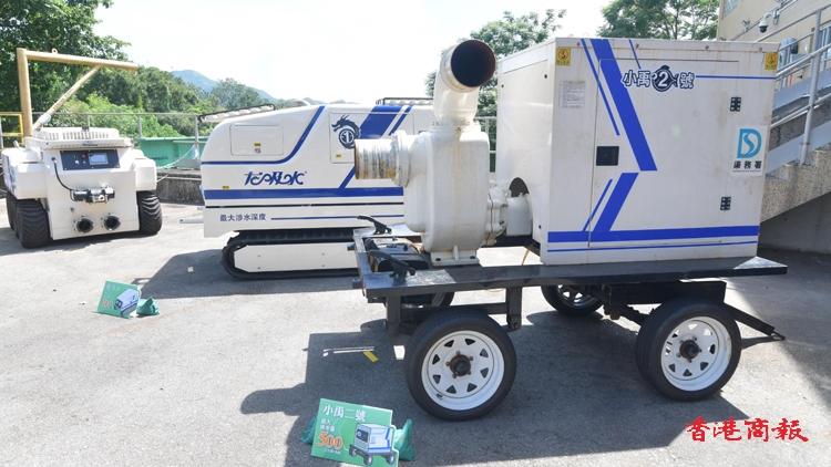 有片 | 渠務(wù)署購(gòu)置多3部「龍吸水」 最快本周投入服務(wù)