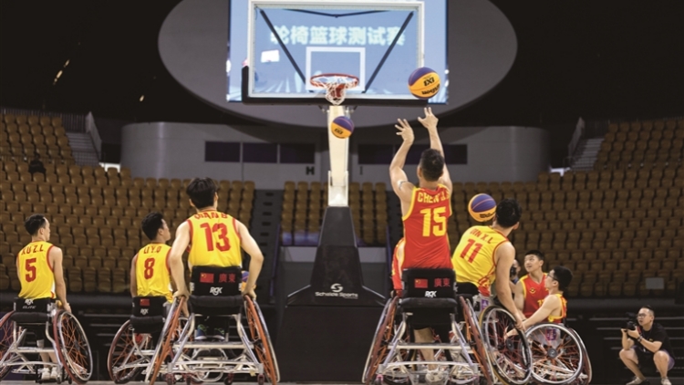 「輪椅籃球3×3」首進(jìn)殘?zhí)貖W會(huì)