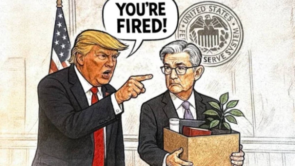 特朗普發(fā)布「解僱鮑威爾」漫畫  再度引發(fā)華爾街關(guān)注