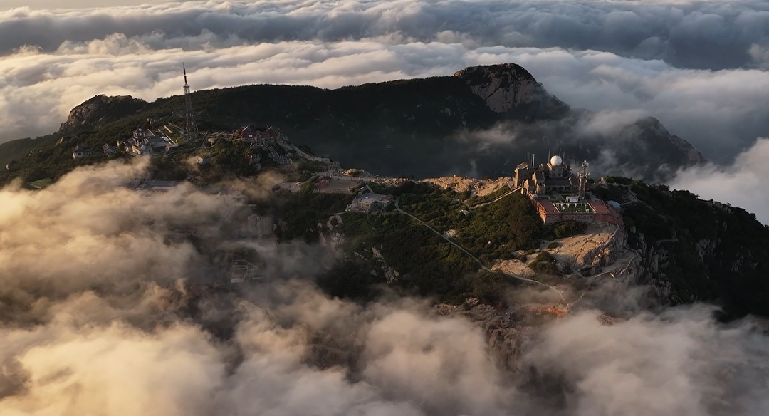 【視聽(tīng)山東】初秋雨後泰山