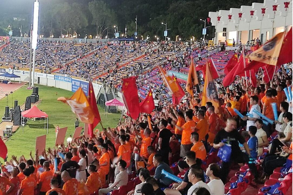 不唯比分看湘超，澎湃的是湘韻 邵陽宣傳「梗」「?！辜泳? title=