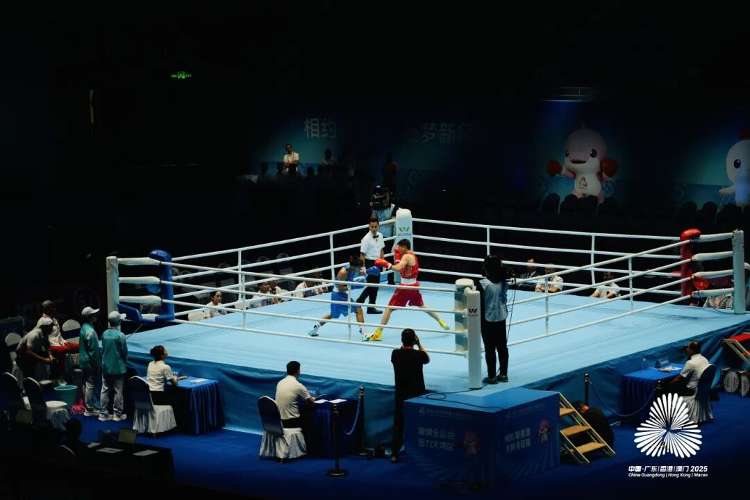 十五運(yùn)會(huì)拳擊賽在深圳寶安熱血開(kāi)賽