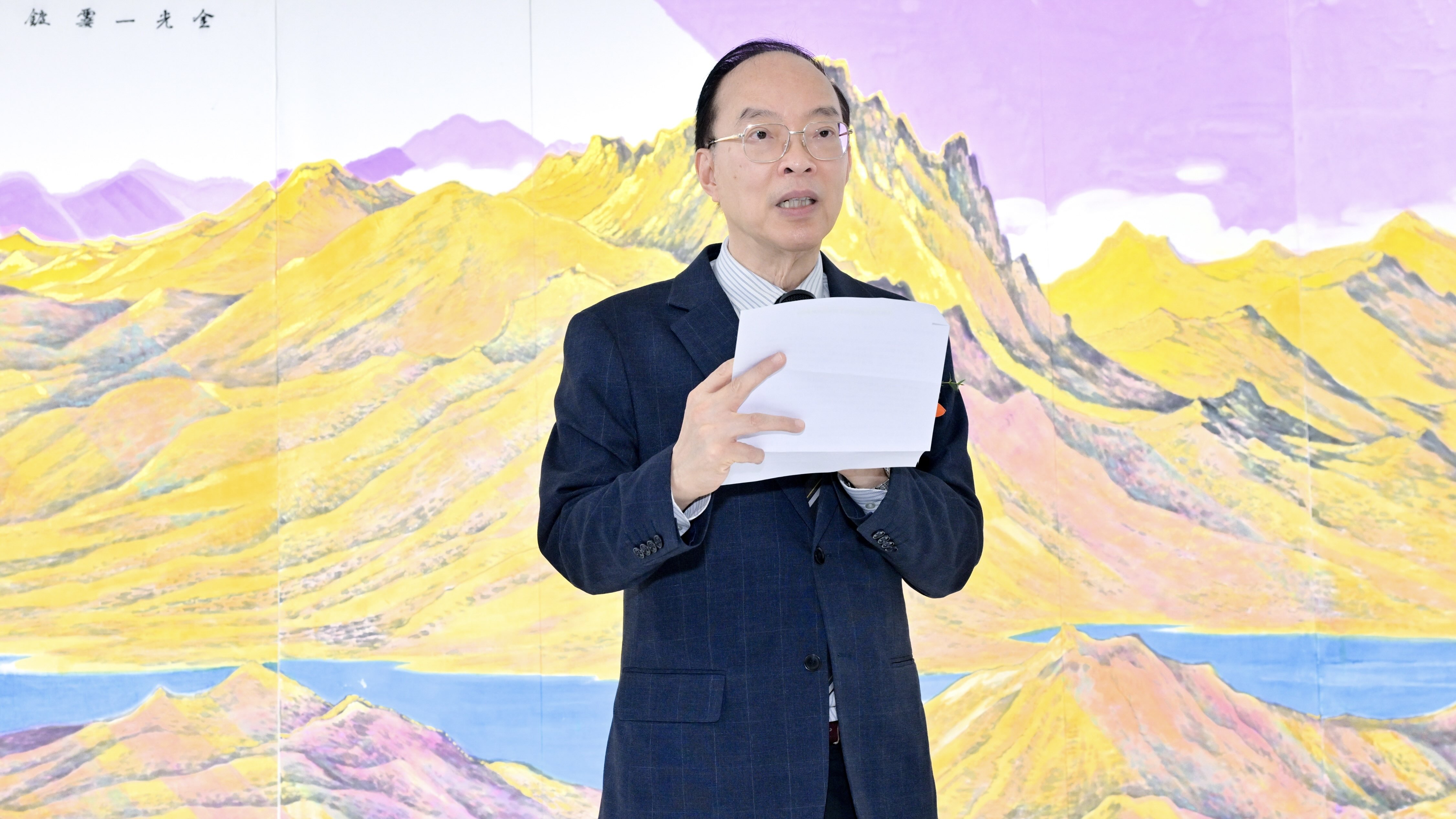 【藝術(shù)】趙之境個(gè)展開幕  馬逢國稱其作品在香港當(dāng)代水墨中具代表性