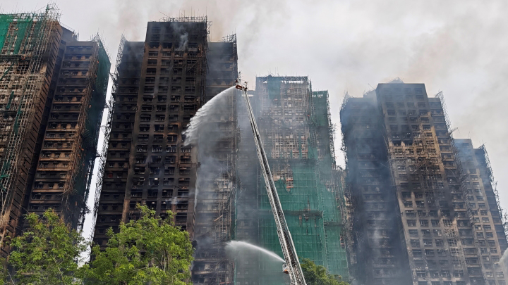 宏福苑大火｜香港統(tǒng)促總會(huì)向特區(qū)政府「大埔宏福苑援助基金」捐款1500萬(wàn)元 姚志勝：各界攜手定能戰(zhàn)勝難關(guān)